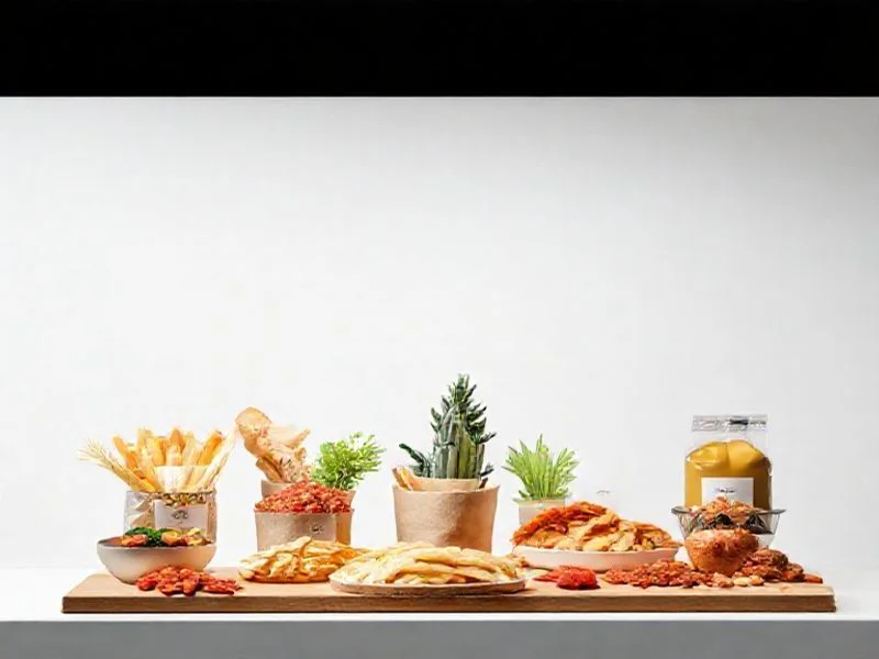 Artfully arranged charcuterie board